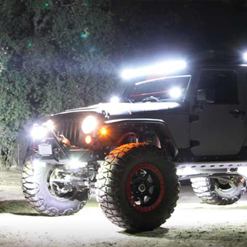 40 LED LIGHT BAR FX1000-CB SM / 12V/24V W/OFF-ROAD PERFORMANCE SHIELD –  Mike's Custom Toys